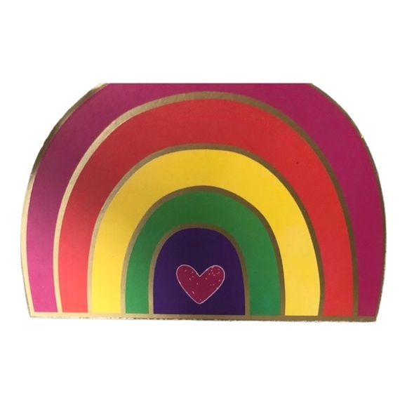 2pack set‎ of Rainbow half moon paper weight table decor - Picture 13 of 13